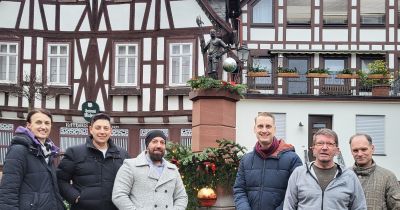 Enesa Aumüller, Nuri Zor, Mahmut Cimen, Jan Volkmann, Ingo Bender und Dirk Säufferer. Foto: Altstadtförderverein Wächtersbach e.V