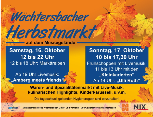 Herbstmarkt Wächtersbach 2021 Presse