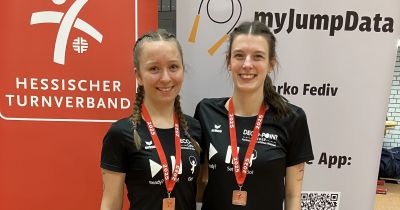 Hessischen Teammeisterschaften: Bronze für Luise Fleig und Maja Lieder
