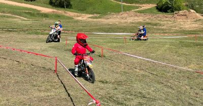 Motocross-Schnuppertag begeistert über 100 Kinder beim MSC Aufenau