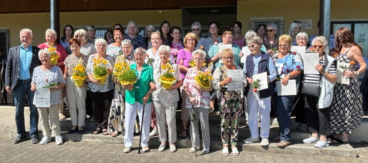 50 Jahre Damen-Gymnastik-Verein Hesseldorf- Sommerfest zum Vereinsjubiläum