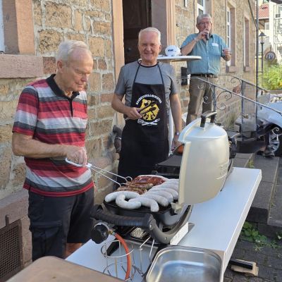 Grillen mit dem VdK Ortsverband Wächtersbach