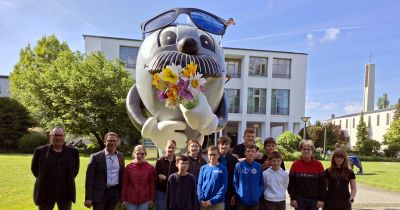 Blasorchester der Friedrich-August-Genth-Schule zu Gast bei der hr-Big Band Einblick in die Welt der Profimusik