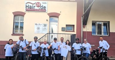 „Unser Team HAIR24.DE nahm in diesem Jahr am STADTRADELN der Kommune Wächtersbach teil.