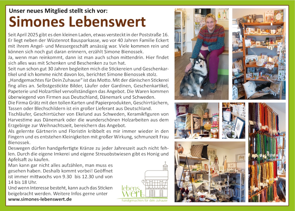 Simones Lebenwert Simones Lebenwert