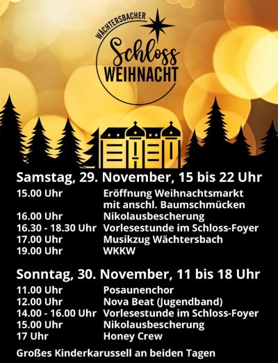 Zauberhafte Wächtersbacher SchlossWeihnacht