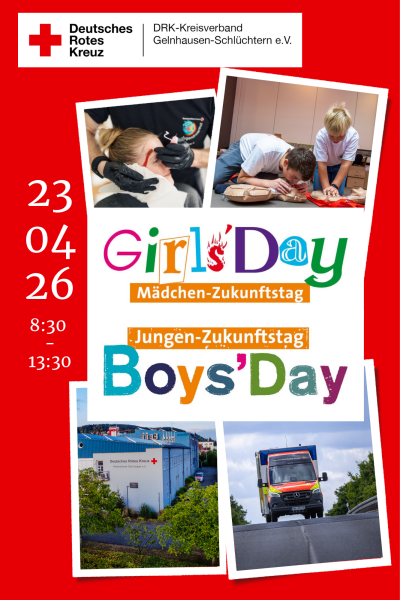 Girls’- und Boys‘-Day beim DRK – Schnupper rein und mach mit!